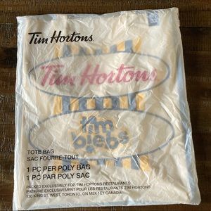 Justin Bieber Tim Biebs Tim Hortons Tote Bag - Brand New